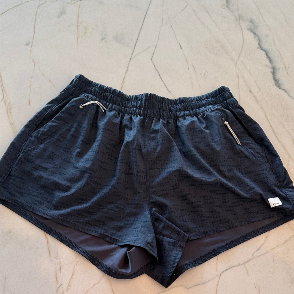 Vuori Dark Gray Athletic Shorts